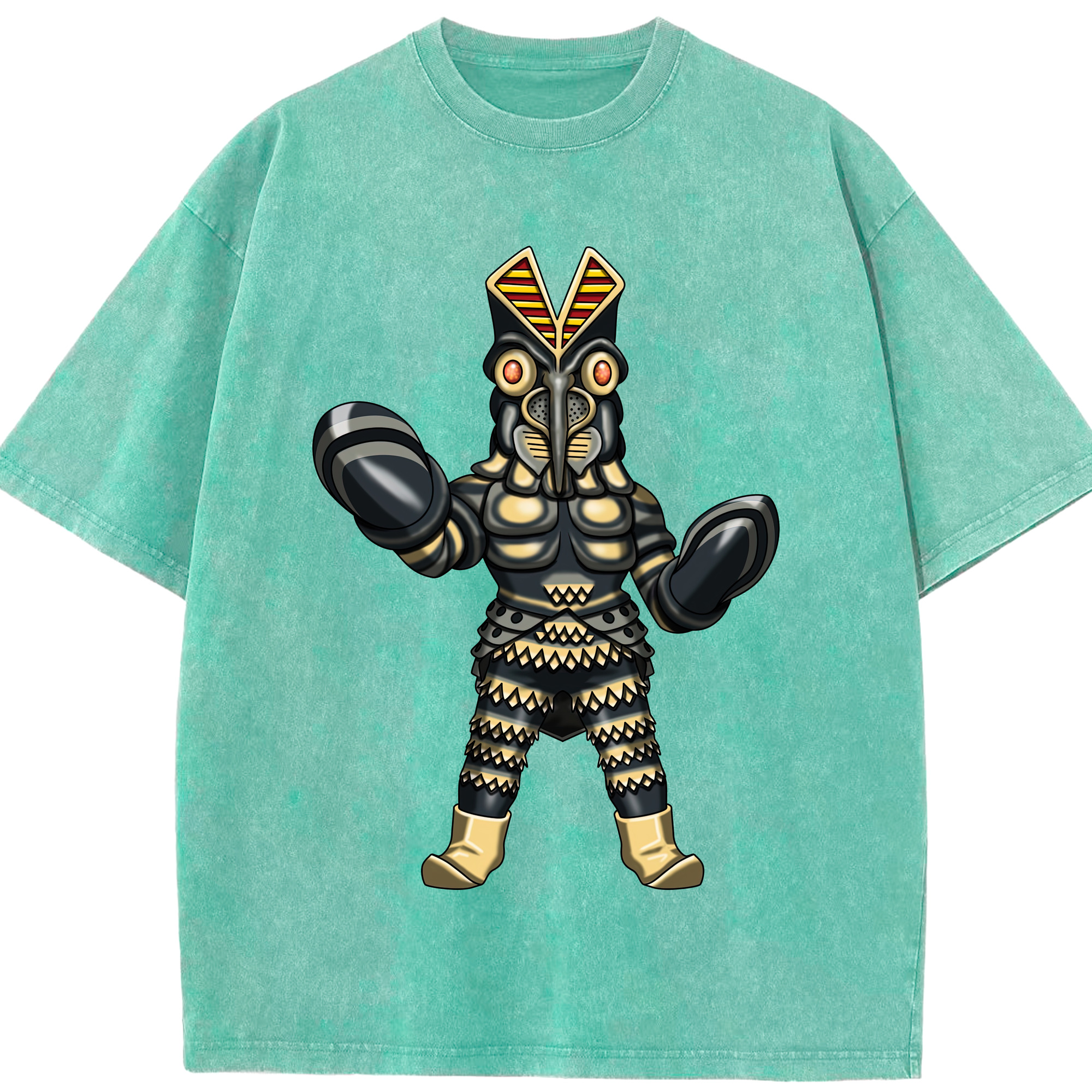 （画像用） ウルトラマン Ultraman 綿100% ヴィンテージ風 半袖Tシャツ（フロントプリント）